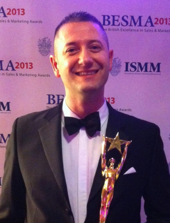 Award badge – Britain’s Sales Trainer of the Year